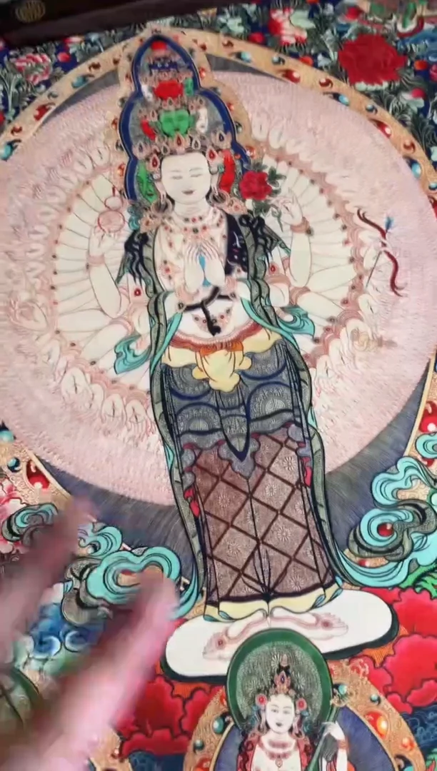 卷轴画手绘唐卡021