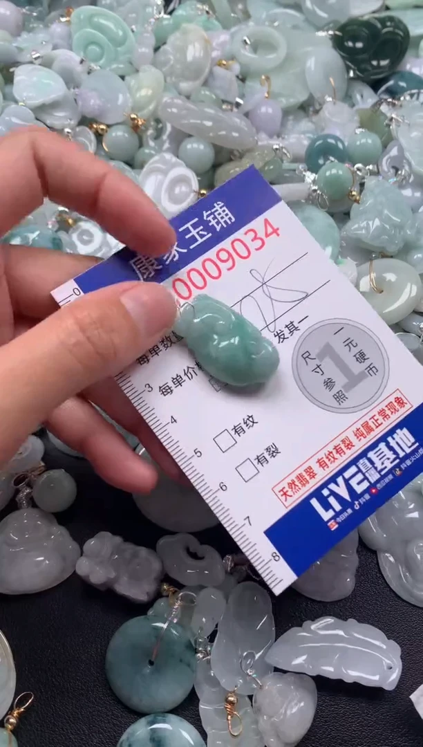 颈饰未镶嵌翡翠9034