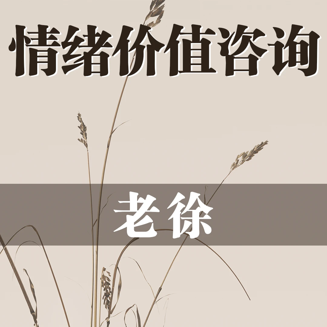 情绪价值咨询(老徐)读书卡-bo