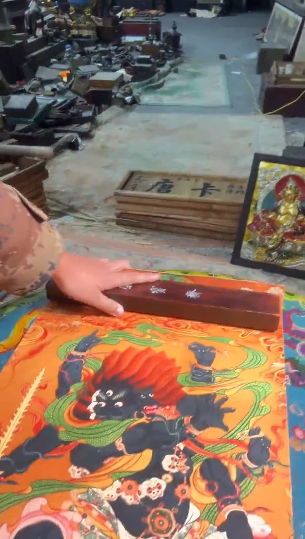 卷轴画卷轴画奥奥的唐卡