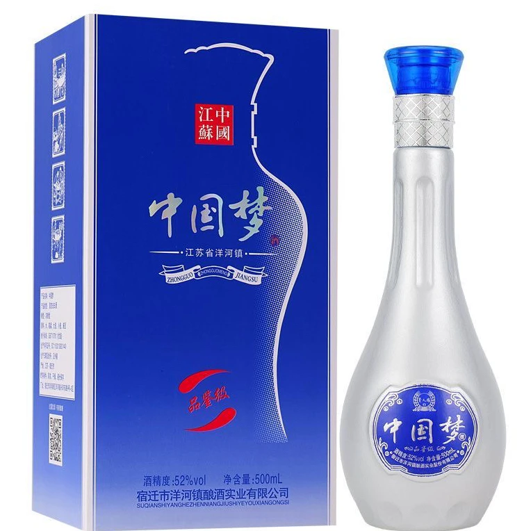 韵之源韵之源xz 中国梦52度/浓香型/500ml*1瓶装白酒 53