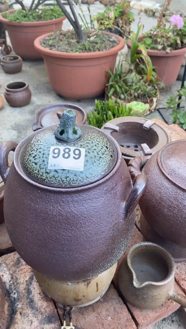 【闪购商品】陶3L梨锅玉化989