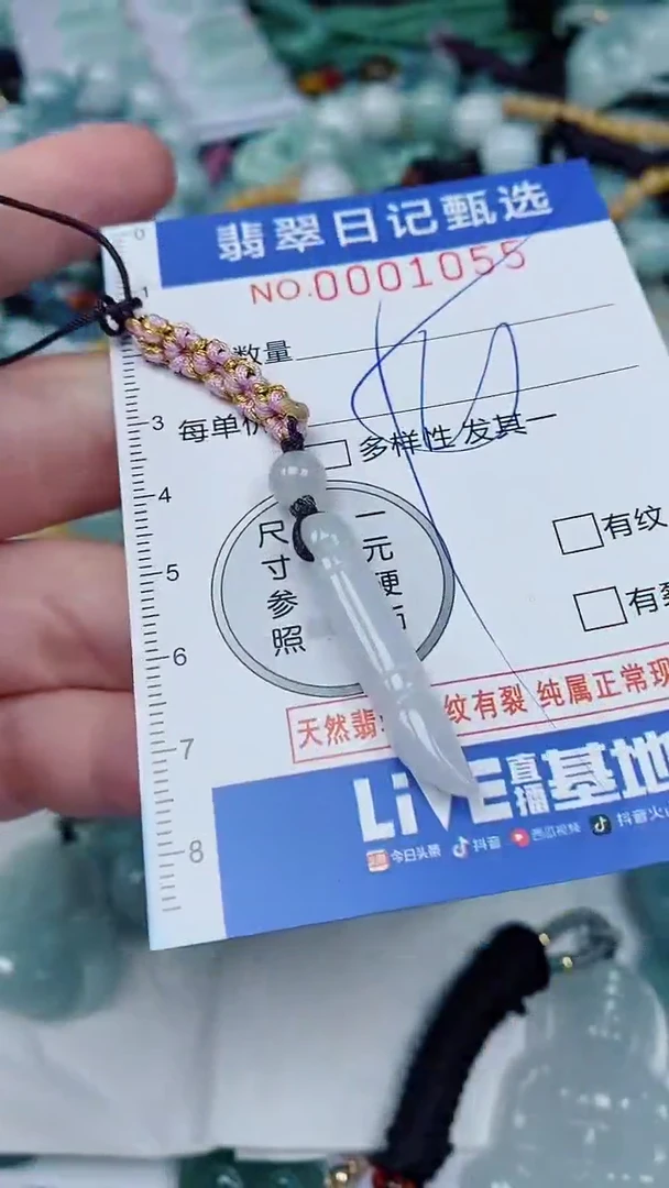 翡翠未镶嵌颈饰00001055