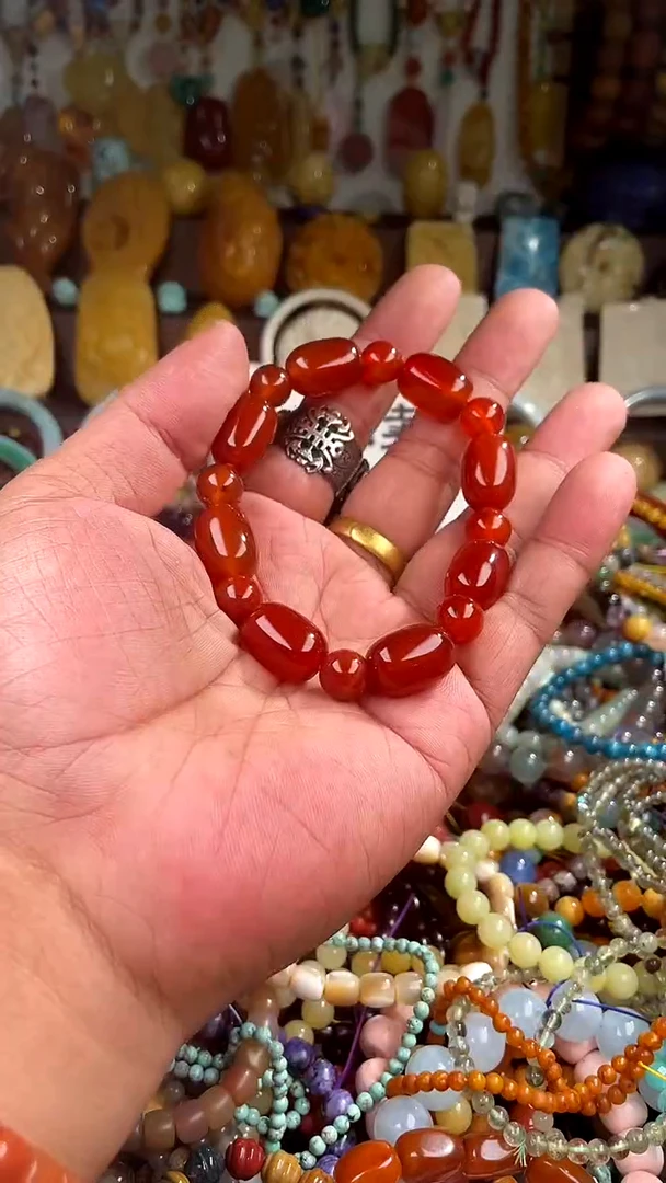 未镶嵌.玛瑙/玉髓芹**根  （一物一件）166639