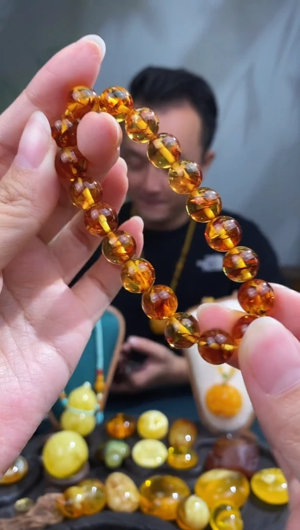 裸石琥珀未镶嵌 10m+基地发货 一物一证 顺丰包邮