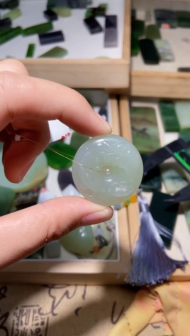 未镶嵌和田玉挂件yc