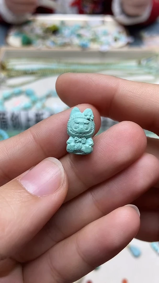 未镶嵌绿松石挂件100