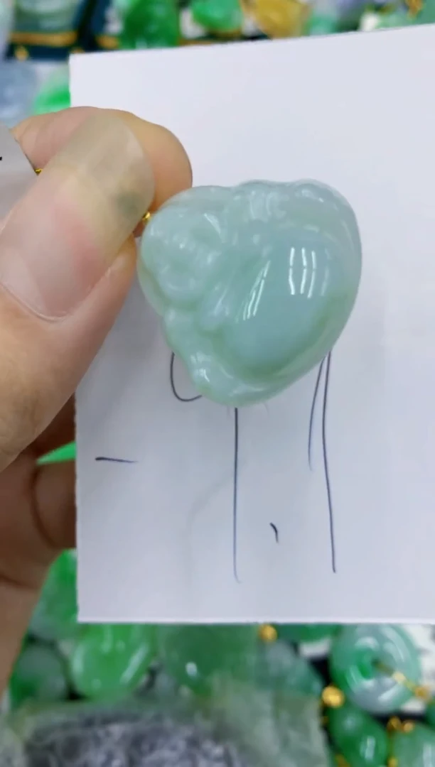 翡翠未镶嵌颈饰11111111111