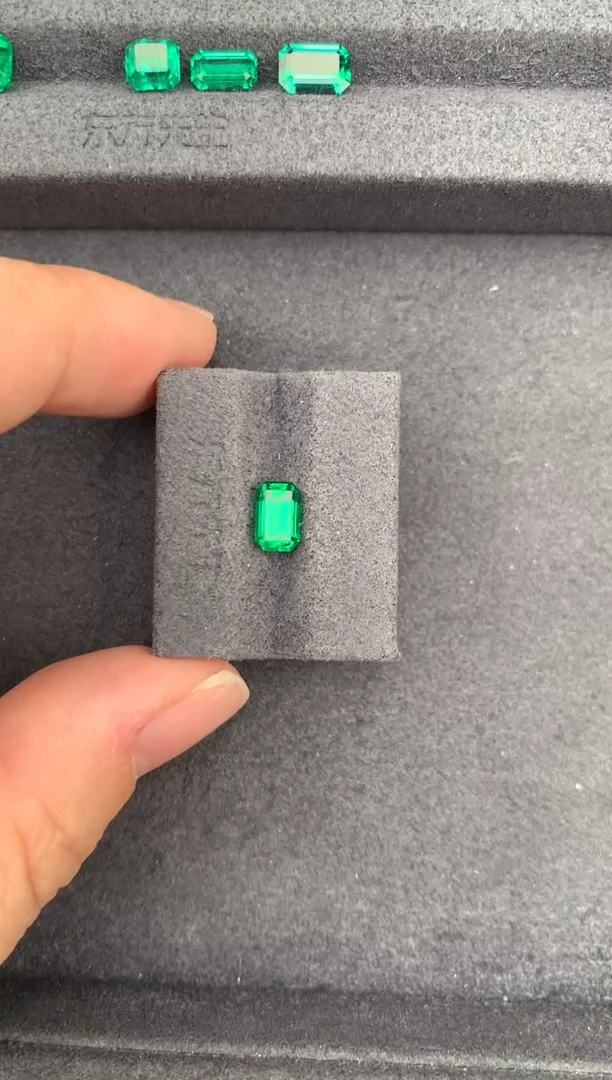 裸石祖母绿0.92ct祖母绿 GE 定制