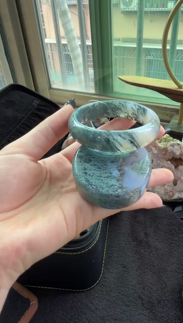 石英质玉手镯未镶嵌C506(55圈赠送镯心)