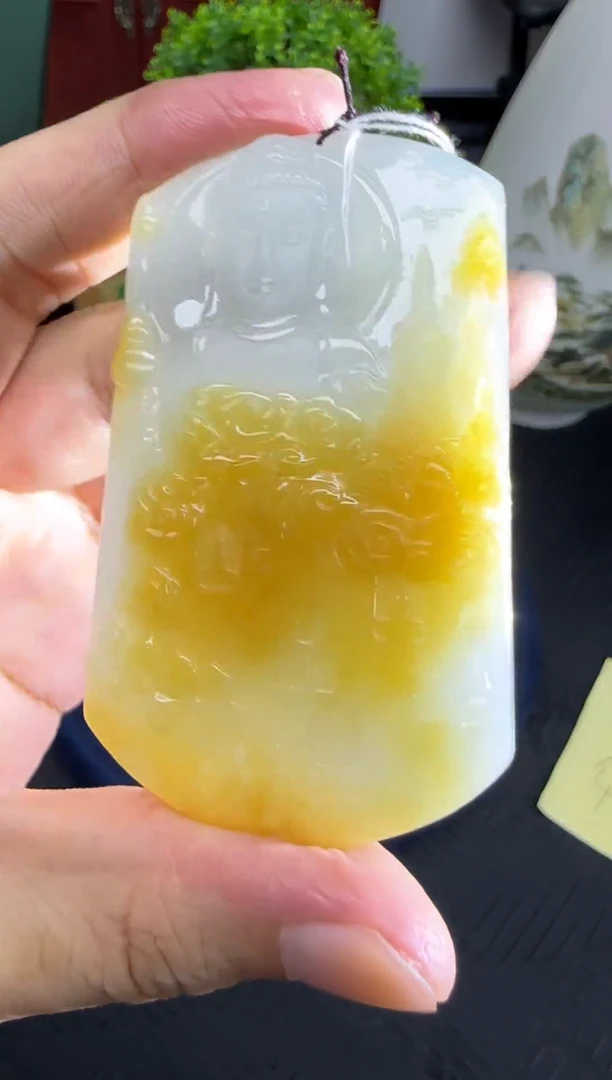 翡翠挂件未镶嵌A货翡翠多样性孤品