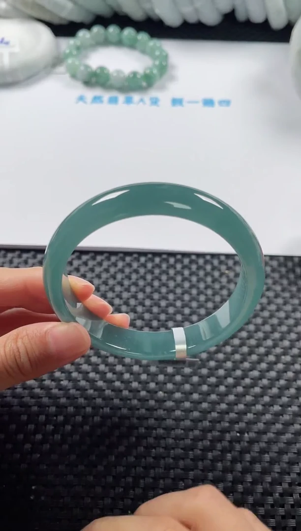 未镶嵌手镯翡翠基地发货H 6975 59+