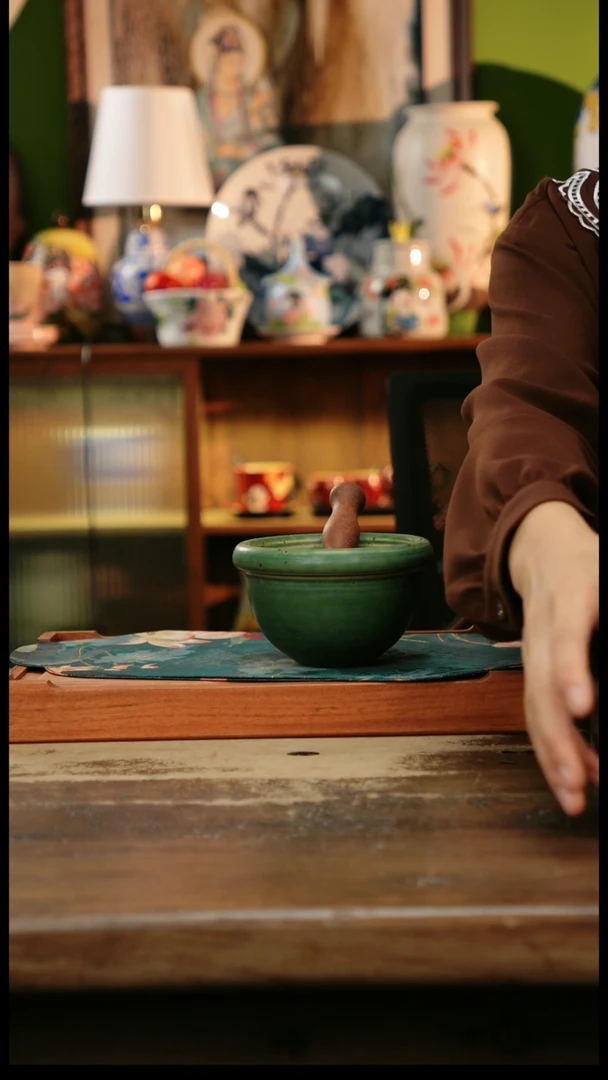 瓷片景德镇纯手工釉下彩精品茶具水杯