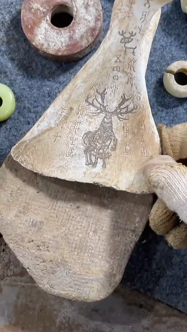 瓷片手工，手绘，瓷器