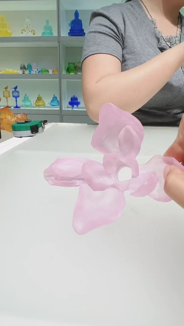 手工艺品琉璃古法琉璃香插