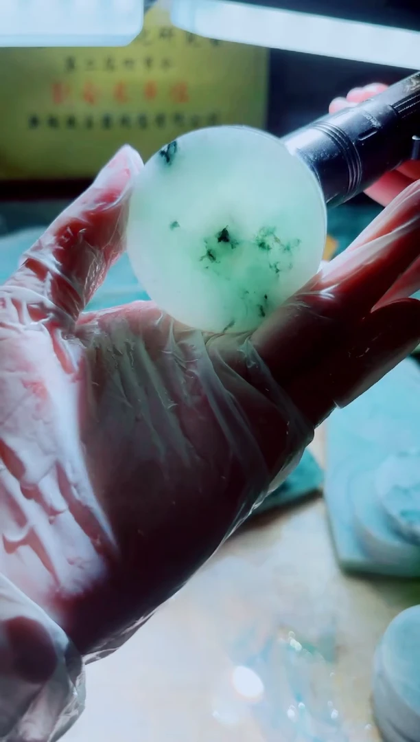 翡翠未镶嵌颈饰A货曹星793