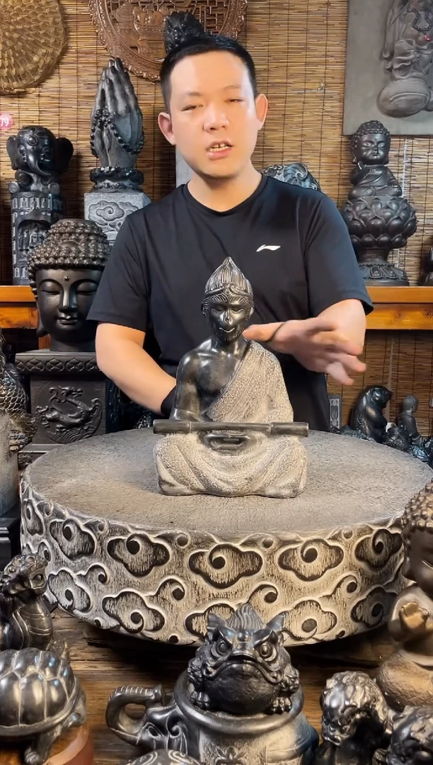 石材30悟空天然青石雕刻