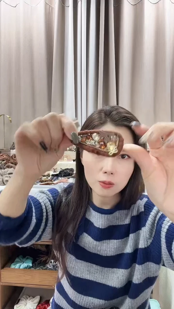 非金属布艺简约发饰