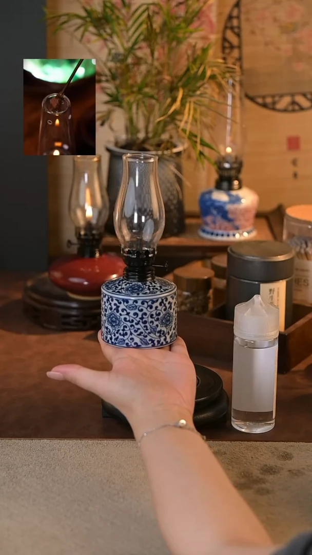 景德镇陶瓷香薰灯摆件