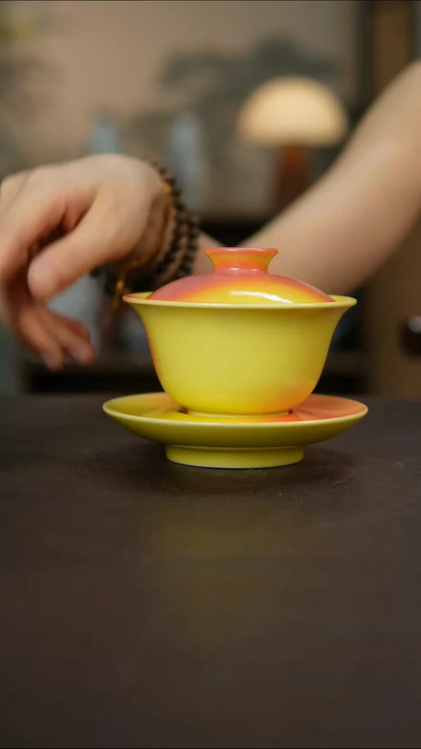 杯景德镇陶瓷杯碗柴烧多人微瑕