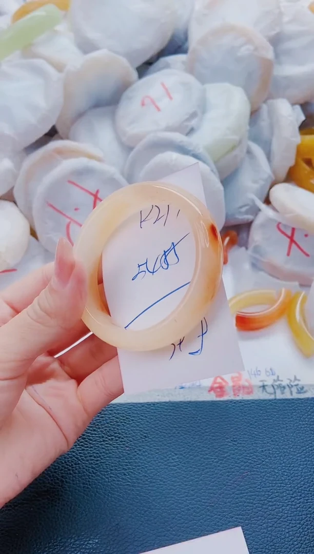 石英质玉手镯未镶嵌K273-54-55