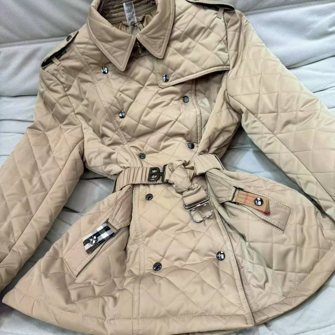 2025冬季新款高级感B菱格棉服2258631