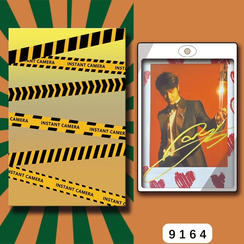 D9164【王一博】 正品拍立得照片 爱心