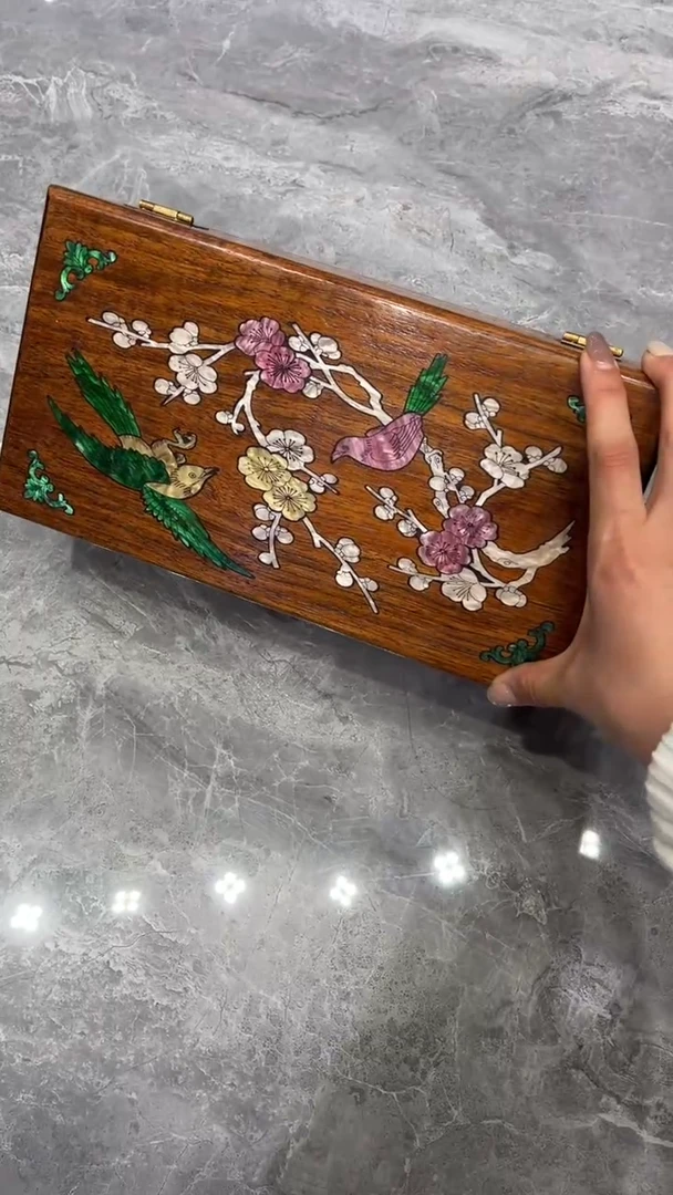 木喜鹊登梅首饰盒1