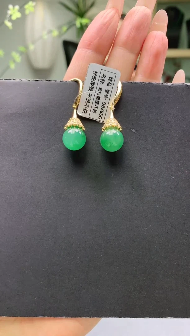 合金石英质玉耳坠耳坠