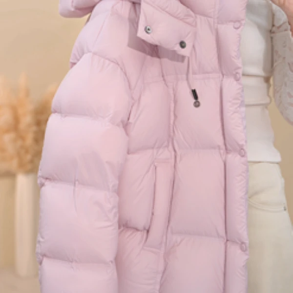 XA-2026冬季新款香芋紫时尚气质羽绒服