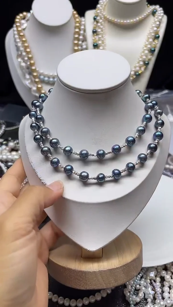 淡水珍珠未镶嵌颈饰多人