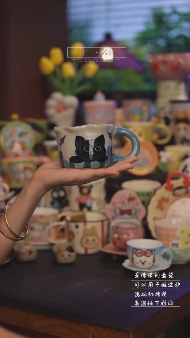 景德镇可爱设计师款陶瓷