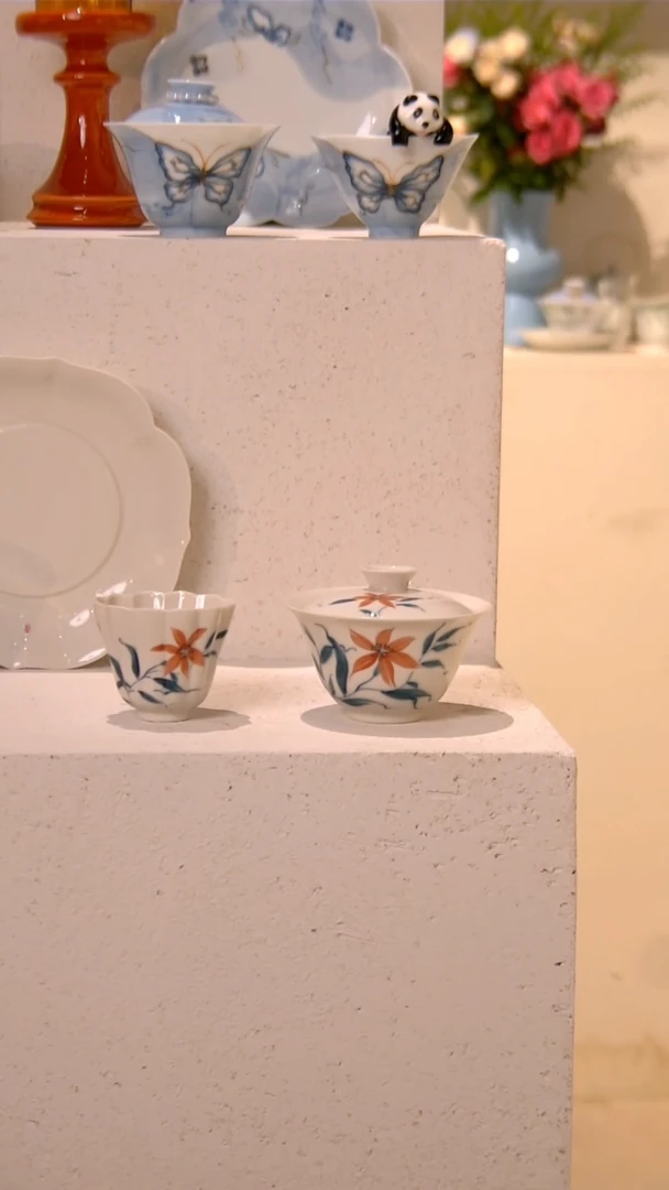 盖碗+茶杯 哈哈哈哈