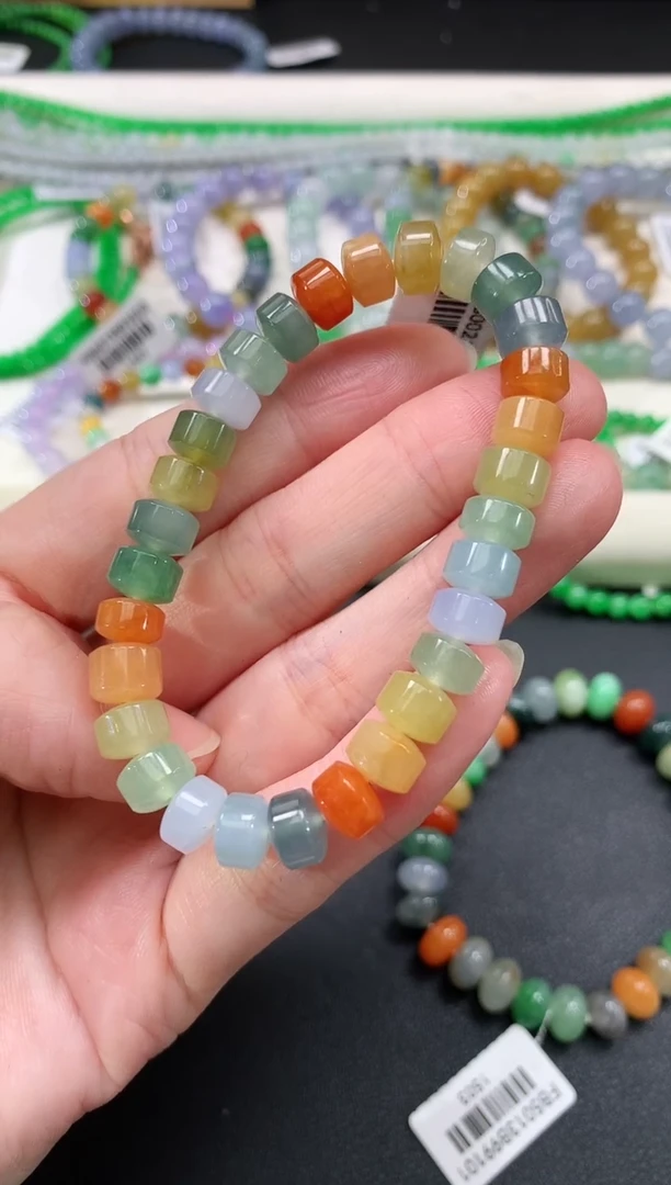 未镶嵌手串翡翠138|9800