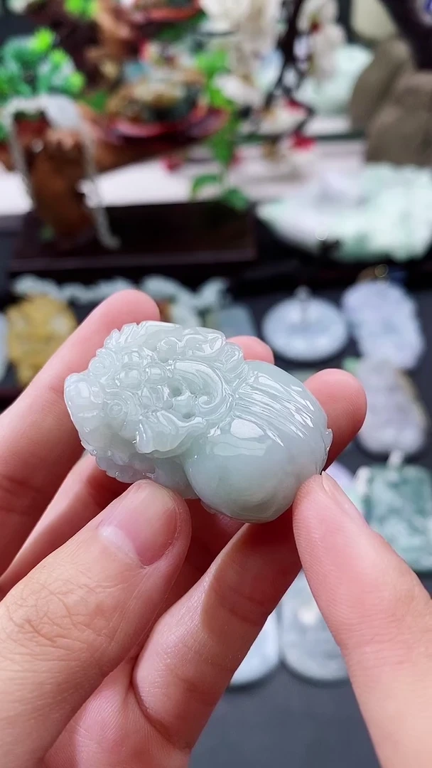 颈饰未镶嵌翡翠天然缅甸A货翡翠