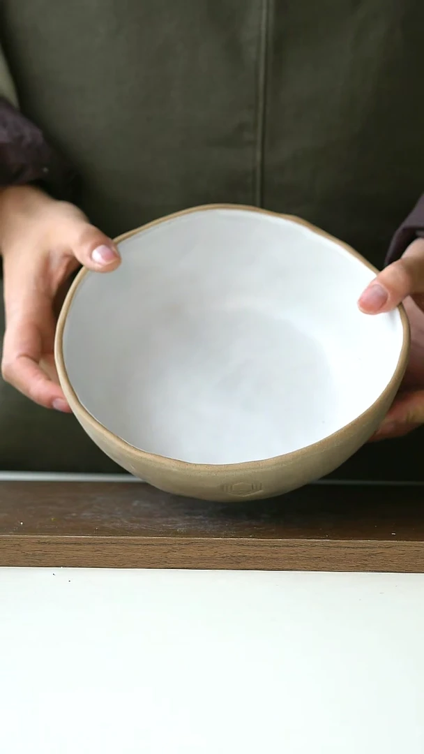【闪购商品】陶瓷出西班牙沙拉碗@4-2@