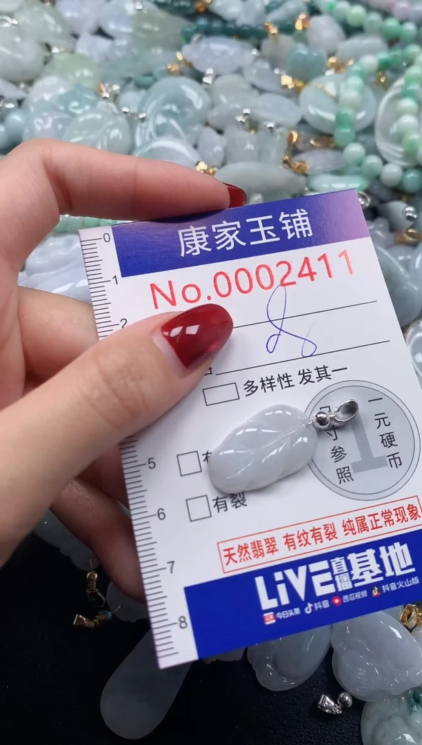 颈饰未镶嵌翡翠2411