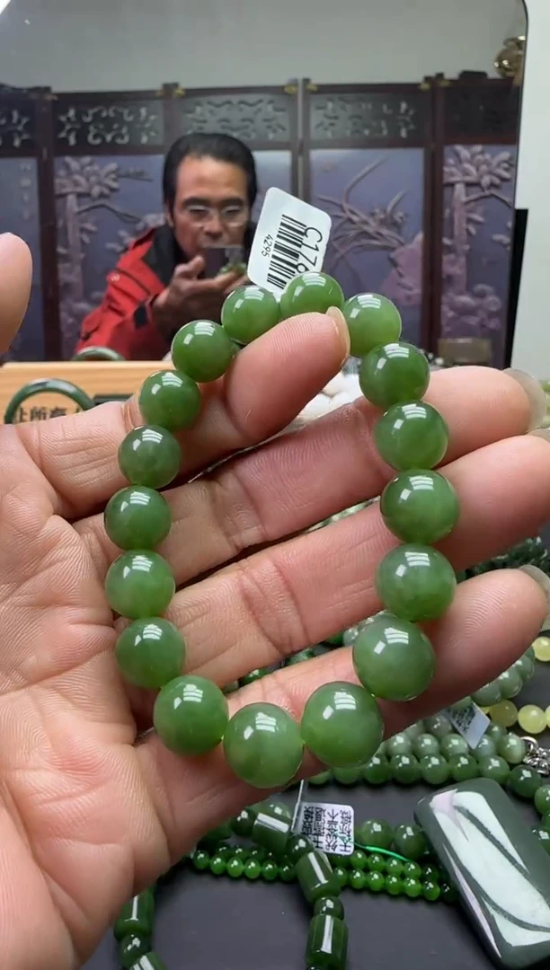 未镶嵌和田玉珠宝奇石手串