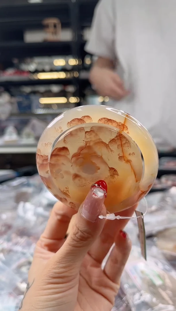 未镶嵌手镯石英质玉59--60圈口（赠品镯心）633214