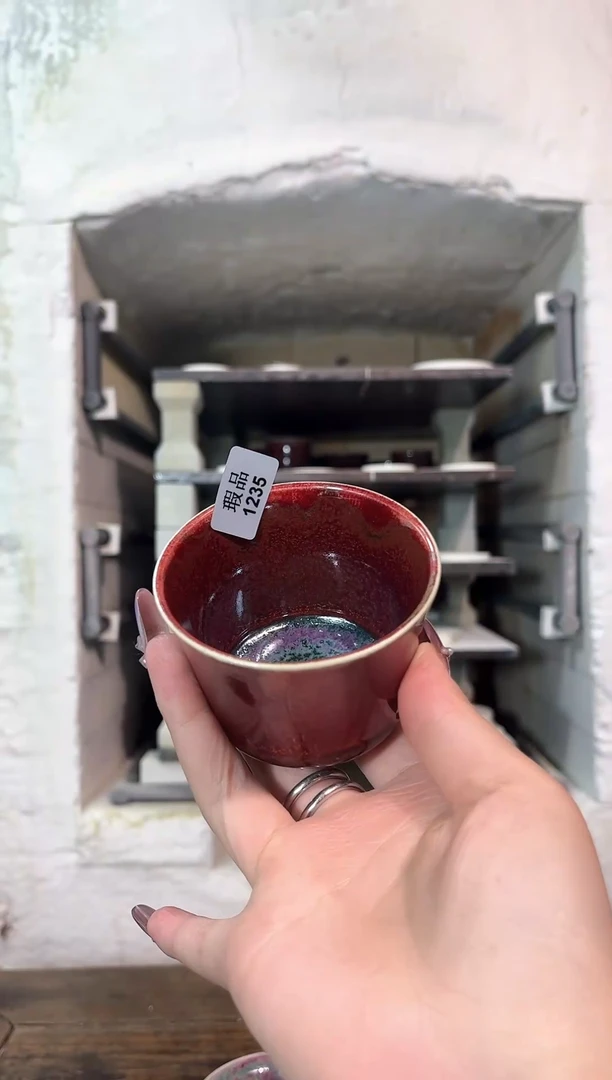 摆件窑口自销手工纯原矿钧瓷