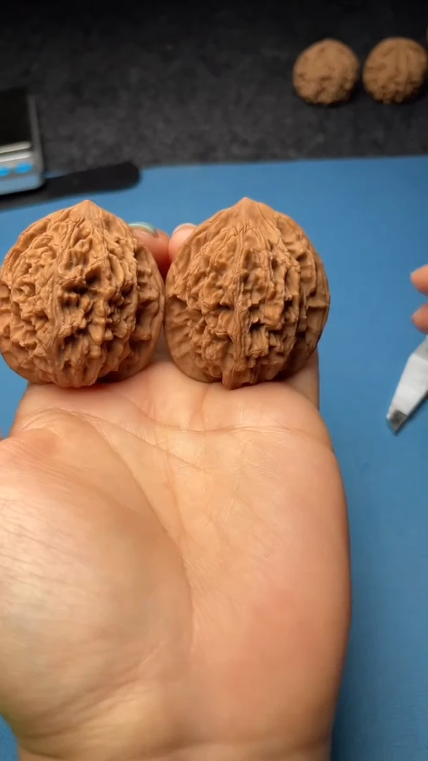 文玩核桃把件w27虎头41尺