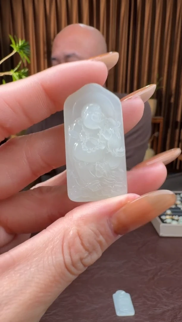 颈饰未镶嵌和田玉86冰王12.17多样性拍一发一