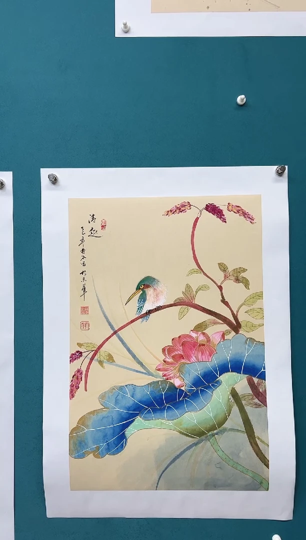 竖款娜兰书院文化艺术作品专属链接