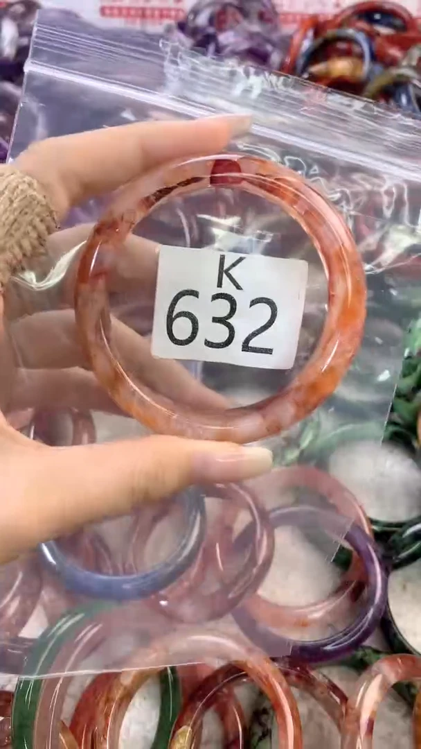 水晶手镯K未镶嵌水晶632-58