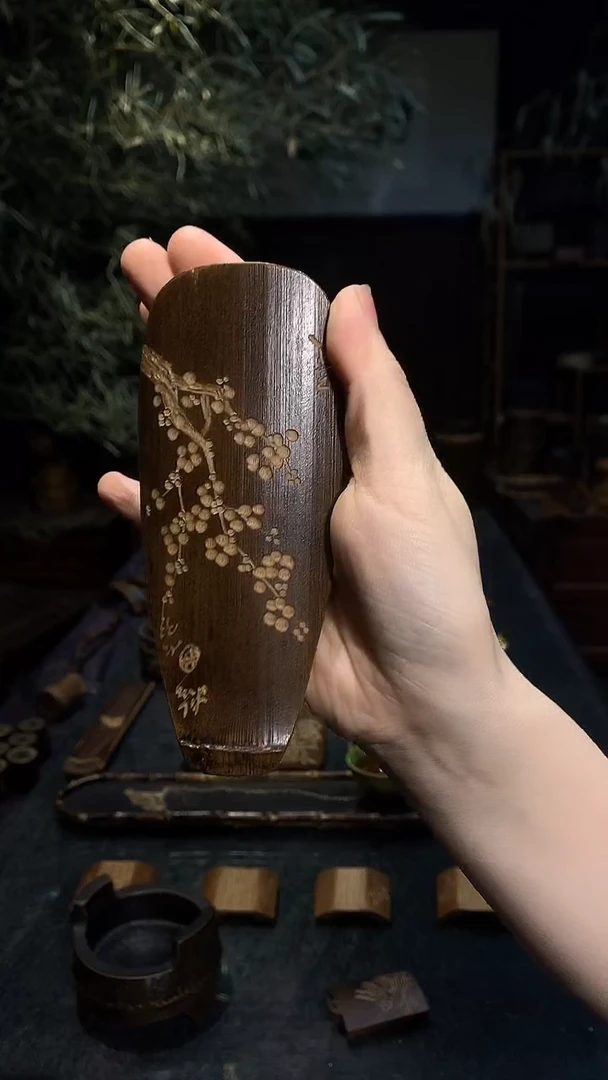 梯形梅花茶则.......