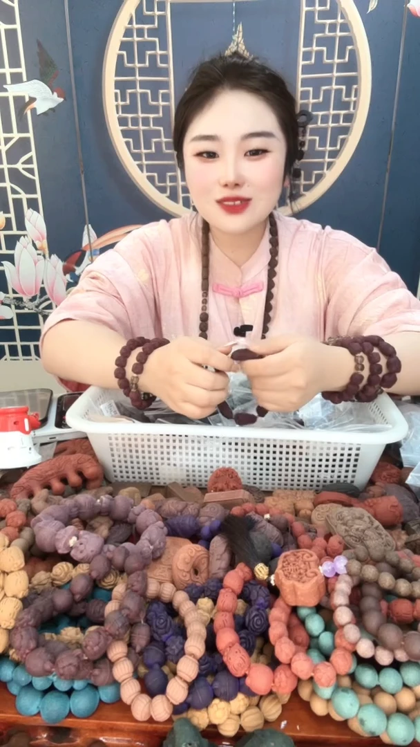 泥塑麝香脚丫手串