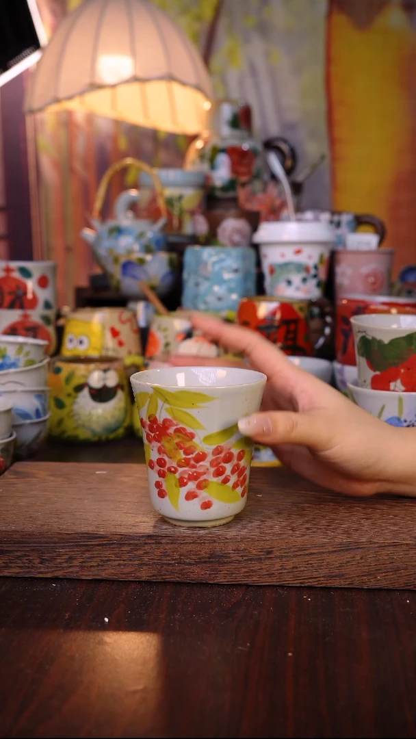 杯子泥垚手作 景德镇手工手绘陶瓷器物