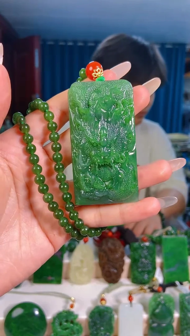 和田玉未镶嵌挂件1