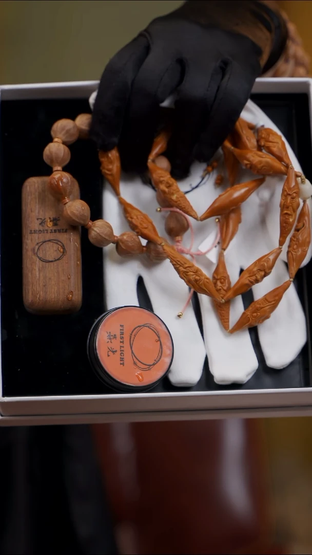 橄榄核吊坠苏工橄榄核