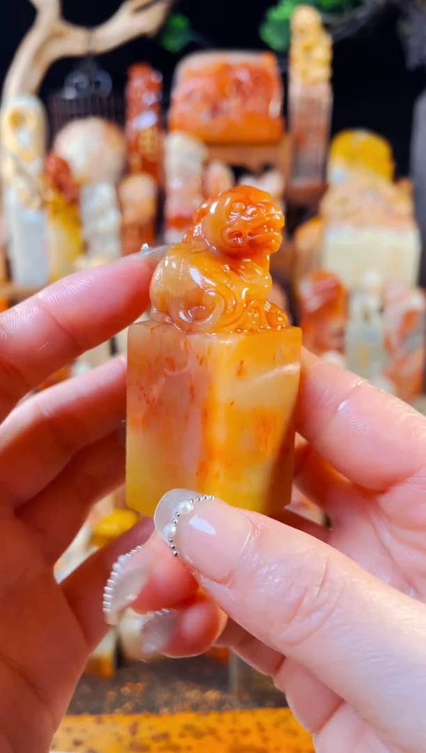 【闪购商品】老挝石印石手工篆刻《包4字内小篆篆刻》